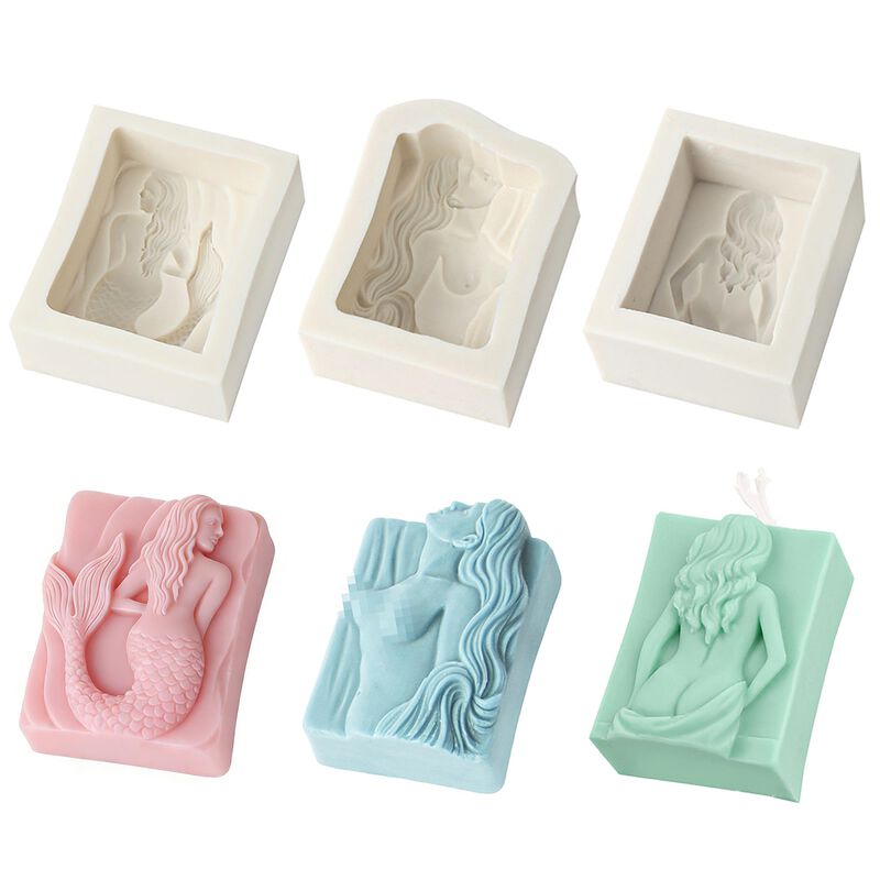 Molde De Jab&oacute;n Sunch Craft Pack De 3, 7,5 &times; 8,9... image number null
