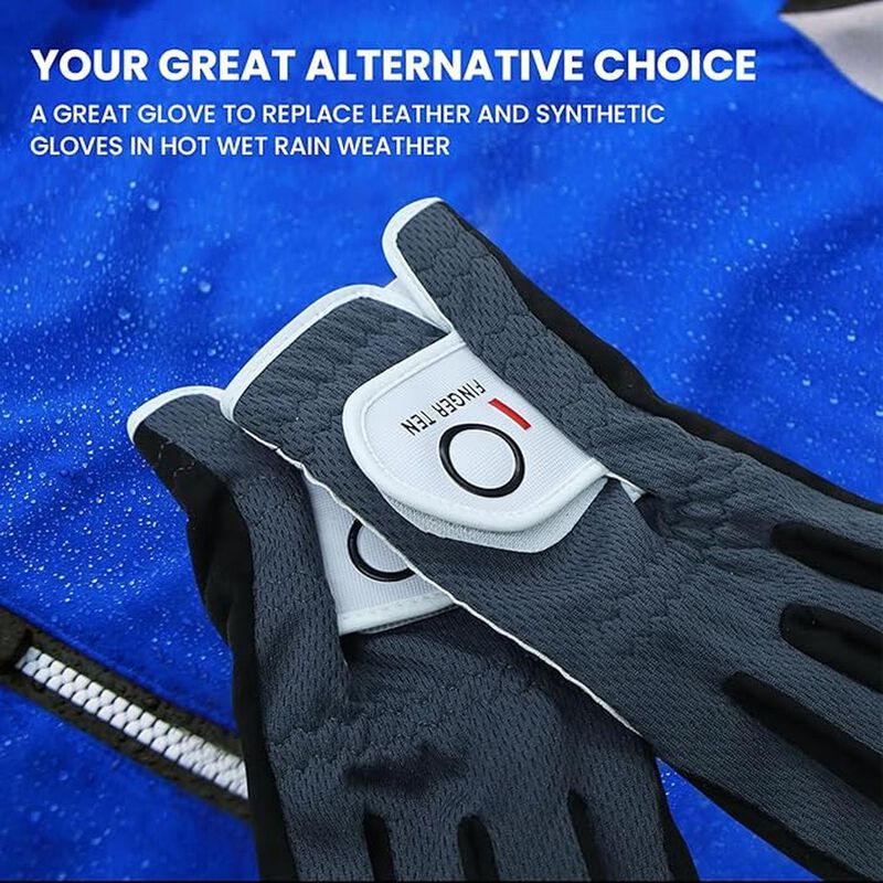 Guante De Golf Para Hombre, Finger Ten  Mano Iz... image number null
