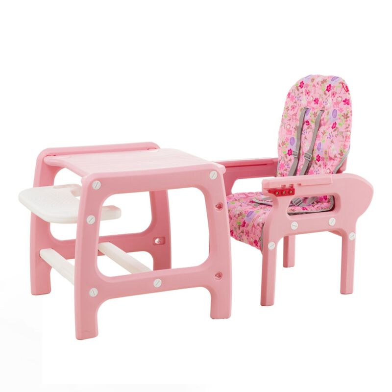 Silla Alta D'Beb&eacute; Multiconfort Rosa END image number null