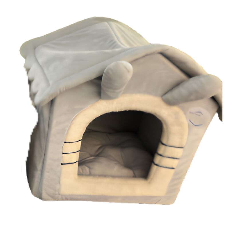 Casita De Peluche Para Mascota Talla L 55 X 44 ... image number null