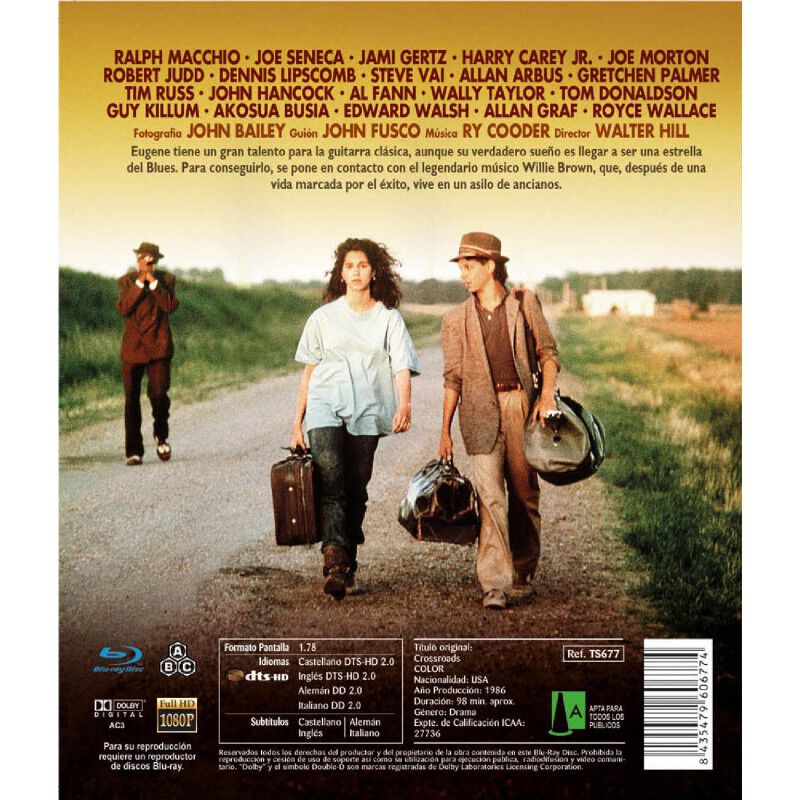 Cruce De Caminos Bd 1986 Crossroads [blu-ray.] image number null