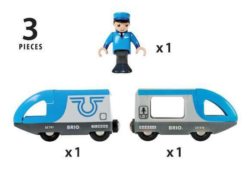 Bater&iacute;a De Viaje Brio World 33506 De Train Toy ... image number null