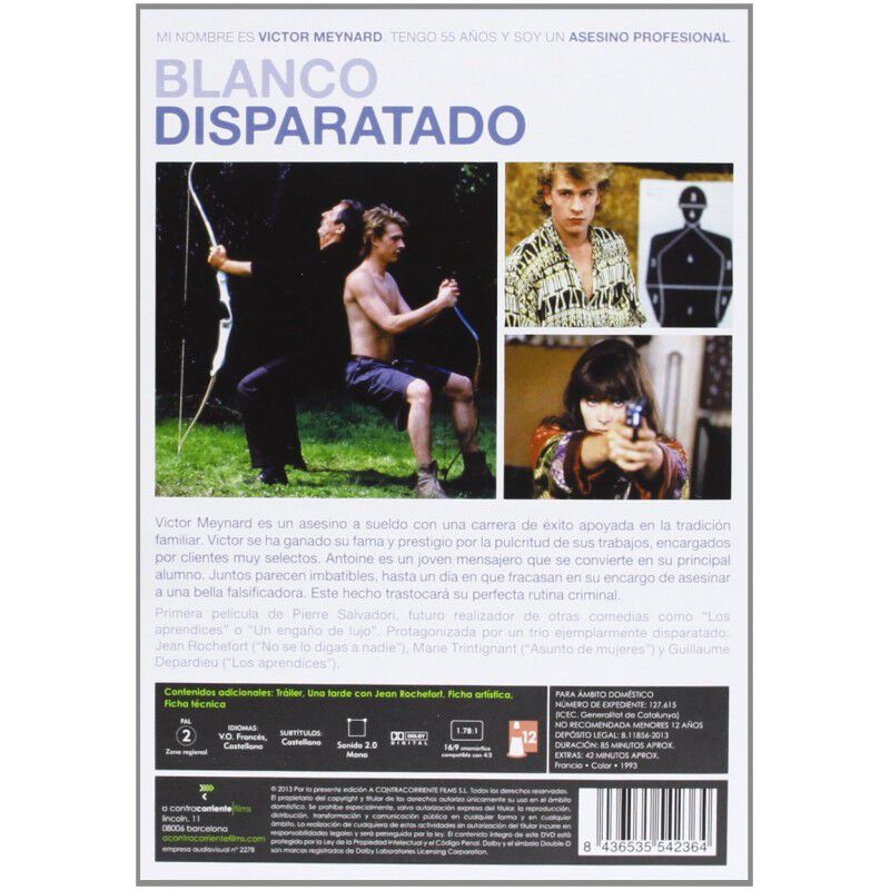 Blanco Disparatado [DVD] (1993) Cible &eacute;mouvante image number null