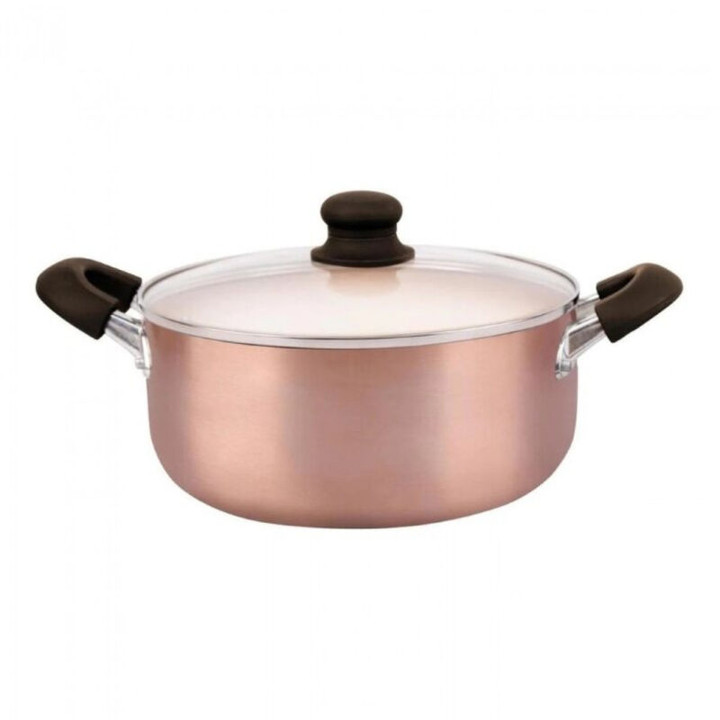 Cacerola Olla HUDSON 24 cm ACD07C Aluminio con ... image number null