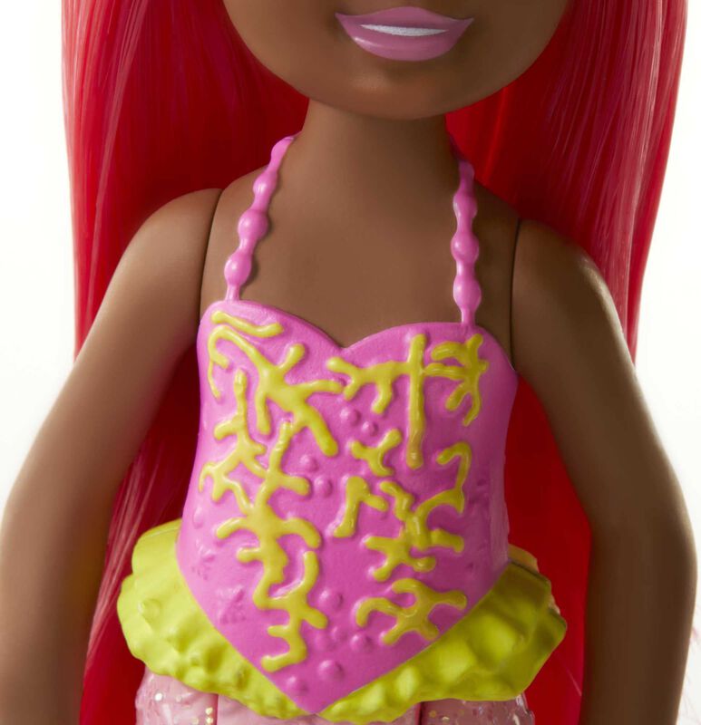 Mu&ntilde;eca Barbie Dreamtopia Chelsea Mermaid Con Pe... image number null