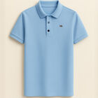 Playera Polo de Algod&oacute;n Manga Corta Casual para Hombre Bark