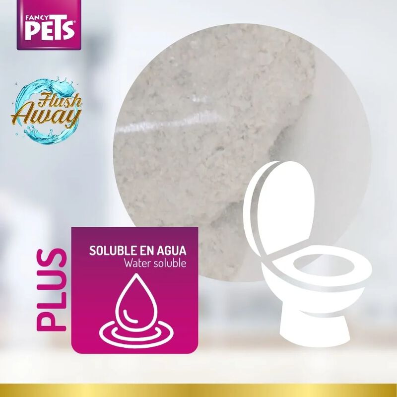 Fancy Pets. Arena Para Gato Especial Soluble En... image number null