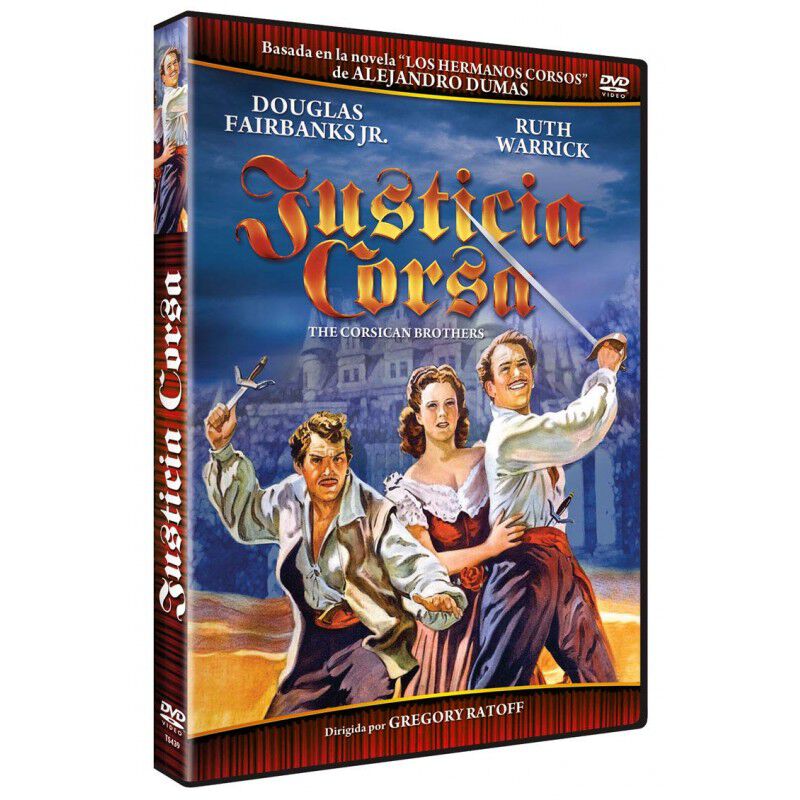 Justicia Corsa (los Hermanos Corsos) Dvd 1941 [... image number null