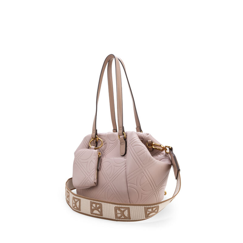Bolsa Tote Chica Con Monedero Color Rosa image number null