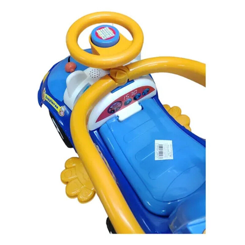 Montable Infantil 4 En 1 Azul Cajuela Bast&oacute;n Gu... image number null