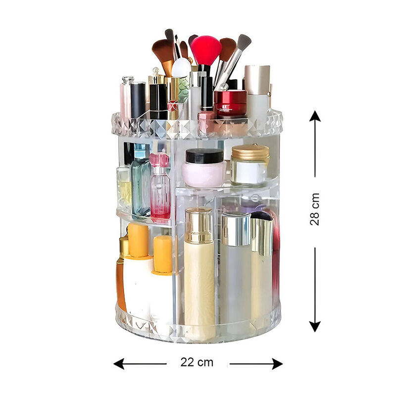 Organizador de cosméticos transparente image number null