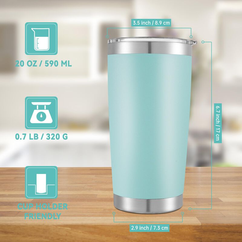 Vaso T&eacute;rmico Cool Yoleb 591 ml Acero Inoxidable... image number null