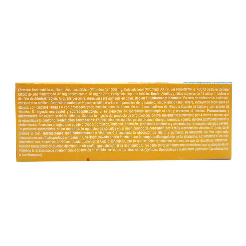 Redoxon Aox 1000/400/10 Mg 10 Tableta(s) image number null