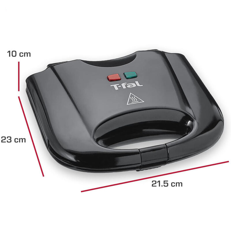 Sandwichera T-Fal Antiadherente 2 Rebanadas  Ne... image number null
