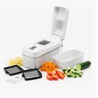 Cortador De Papas Pdh D510 Navajas De Acero Inoxidable Blanco End