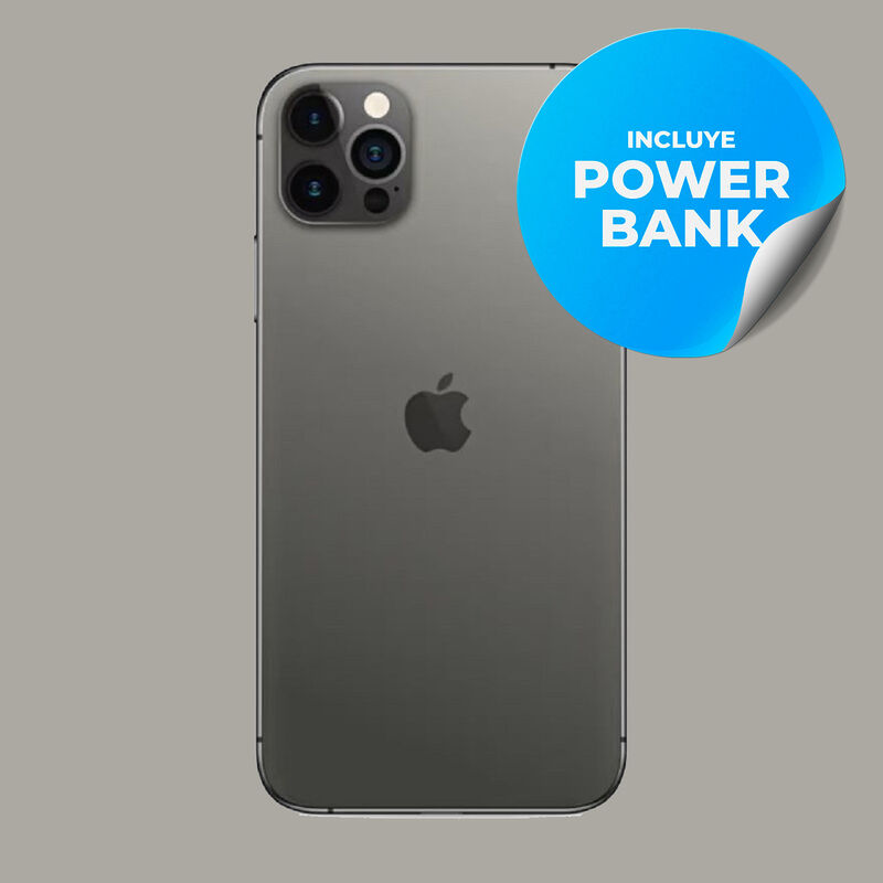 Iphone 12 Pro Max Reacondicionado 256Gb Gris + ... image number null