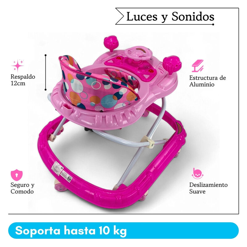 Andadera Plegable Carrito C/ Altura Ajustable M... image number null