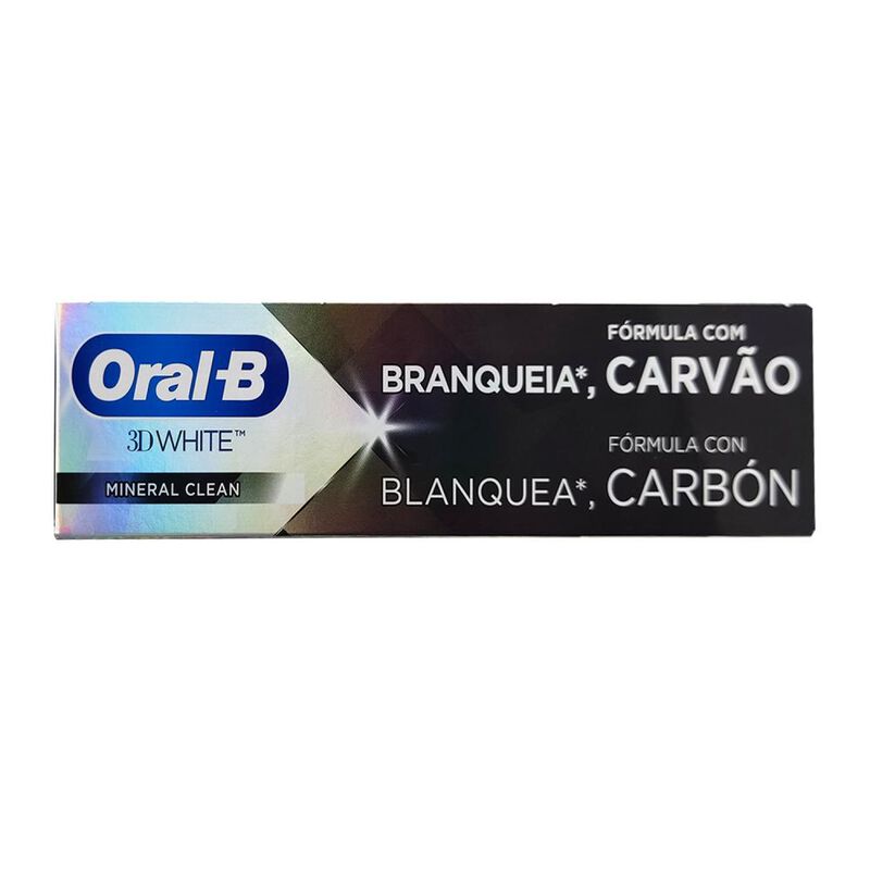 Pasta Dental Oral-b 3d White Mineral Clean Con ... image number null