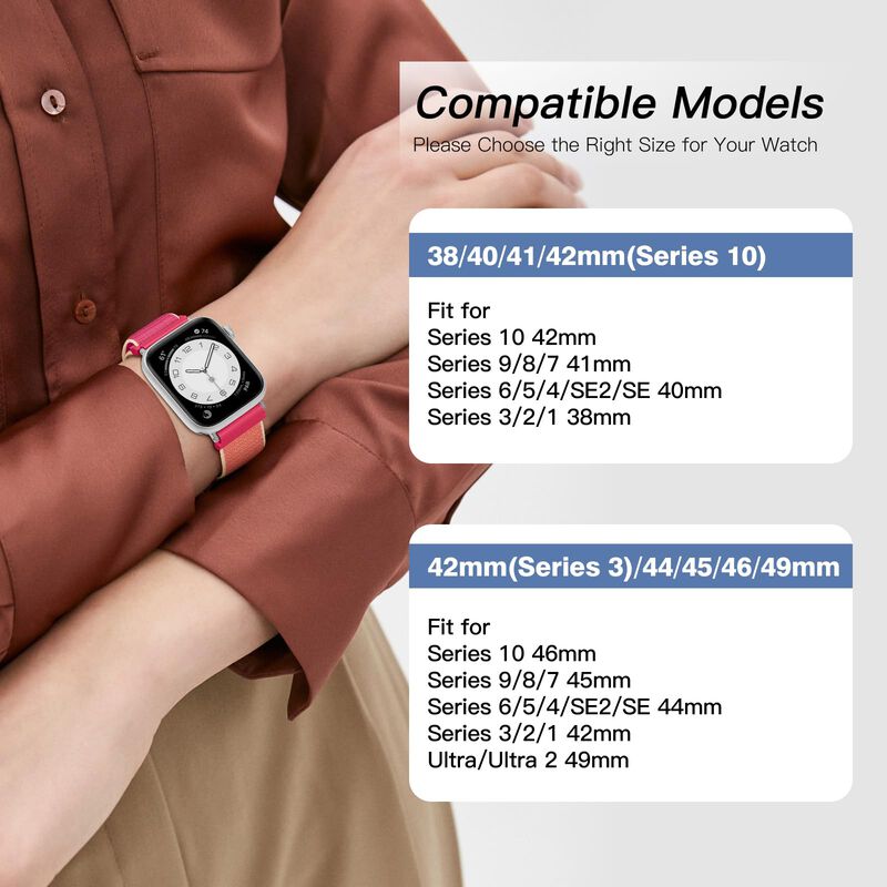 Correa Deportiva De Nailon Compatible Con Apple... image number null