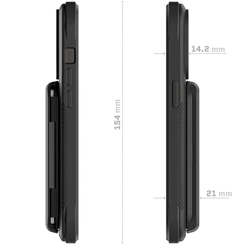 Funda Ghostek Exec Para Iphone 14 Pro Negra Con... image number null