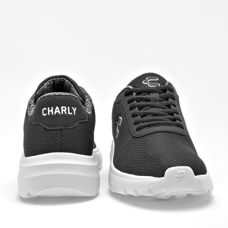 Charly Tenis Deportivos Para Ni&ntilde;o Negro Cod 131... image number null