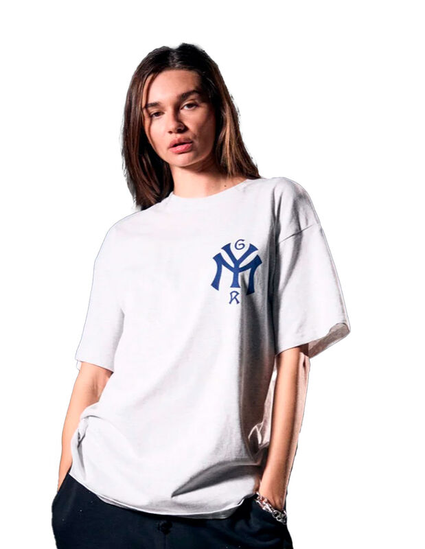 Playera Unisex Grimey Gris GA739SPG image number null