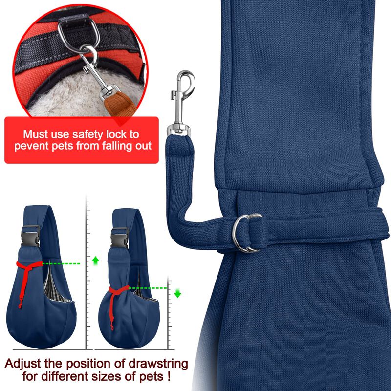 Porta-perro Tipo Bandolera Tomkas 1,4‑4,5 kg Az... image number null
