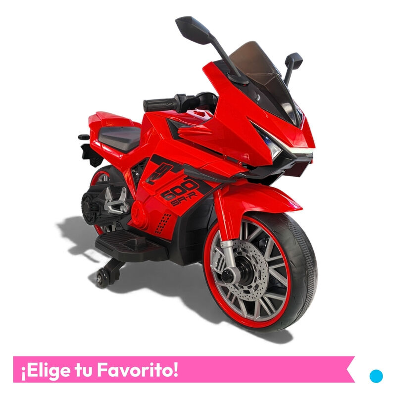 Motocicleta El&eacute;ctrica Montable Deportiva Ni&ntilde;o T... image number null