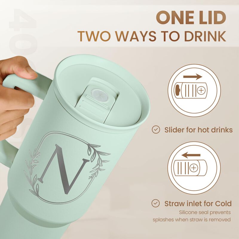 Vaso T&eacute;rmico Sandjest 1200 ml Con Asa Monograma... image number null