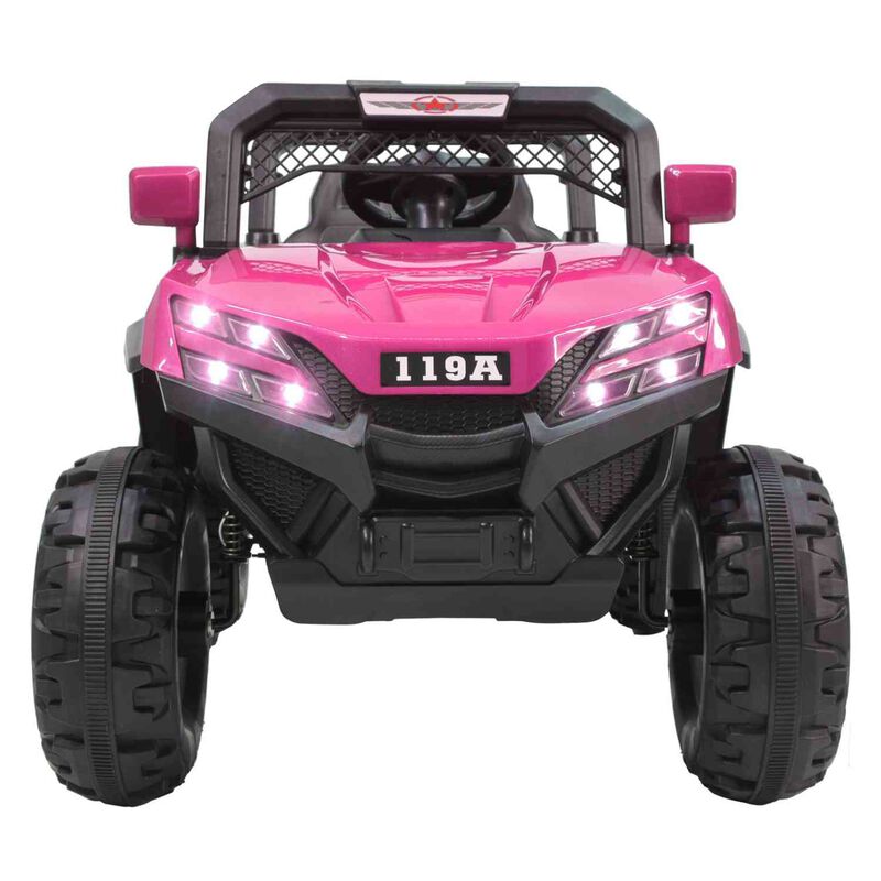 Carro Montable Buggy El&eacute;ctrico Luces Musica Usb... image number null