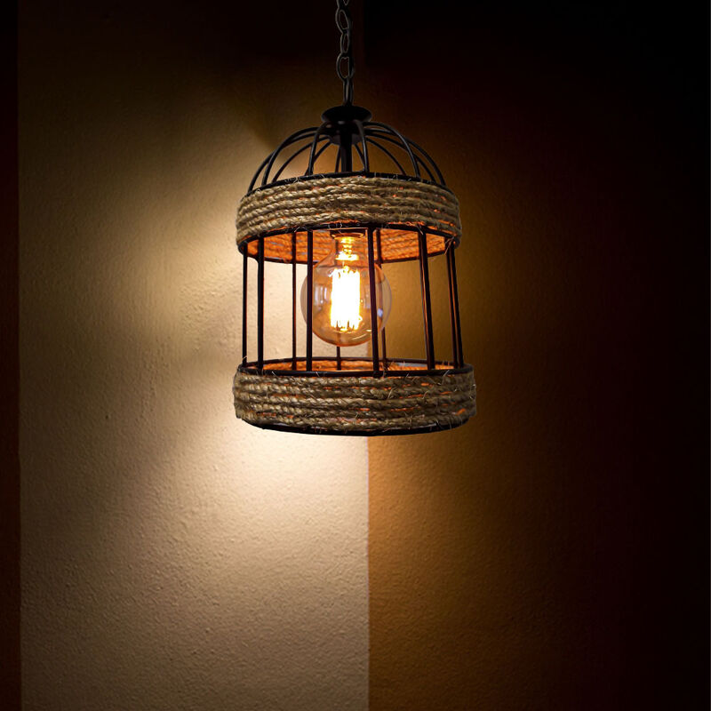 L&aacute;mpara Colgante Barril Tula Mil Luces image number null