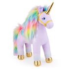 Peluche Unicorn Academy Wildstar, Morado, 38 Cm, Para Ni&ntilde;as Mayores De 1 A&ntilde;o