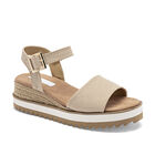 Moramora Sandalia para mujer beige