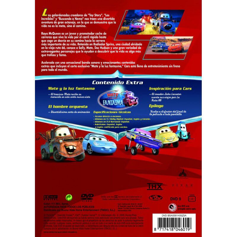 Cars [dvd] image number null