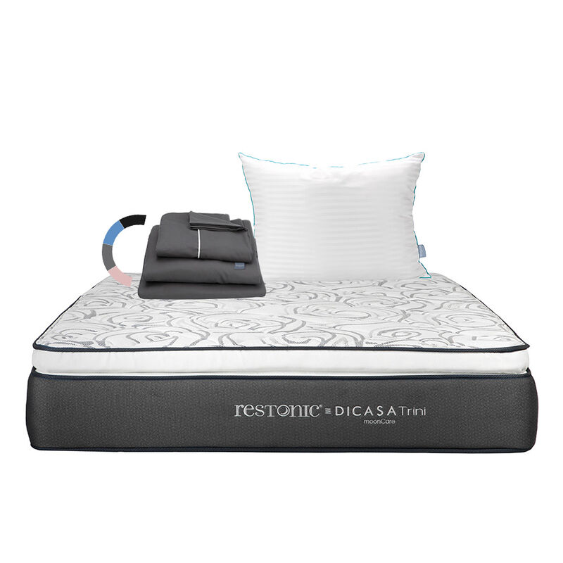 Colch&oacute;n King Size Trini + Almohada Royal + 1 Ju... image number null