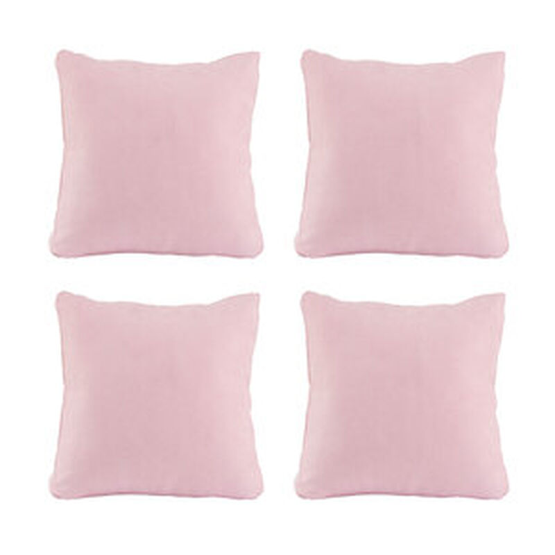 Set de 4 Cojines Dicasa ZitaOne Rosa image number null