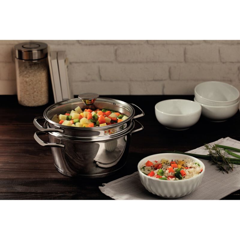 Olla Honda C/Vaporera Tramontina 65650042 Alleg... image number null