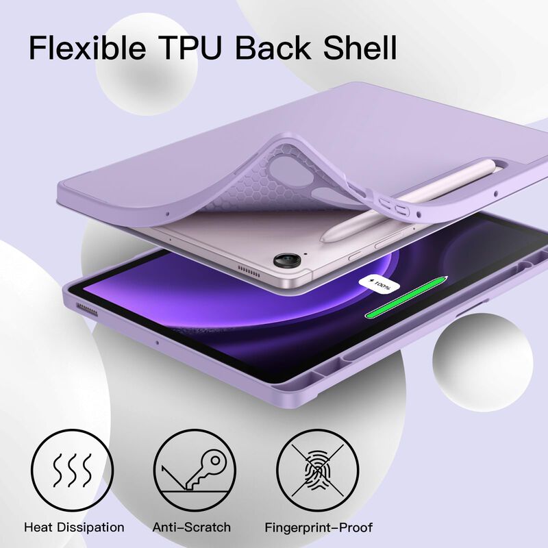 Funda Jetech Para Samsung Galaxy Tab S10 Fe/s9 ... image number null