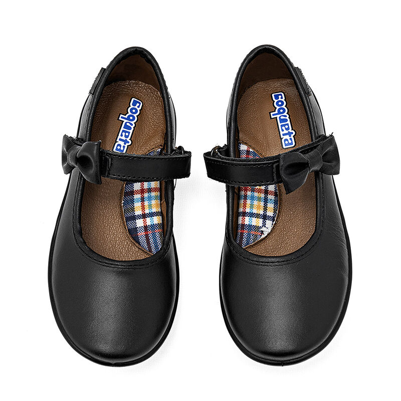 Coqueta Zapato Escolar Para Ni&ntilde;a Negro Cod 9787... image number null