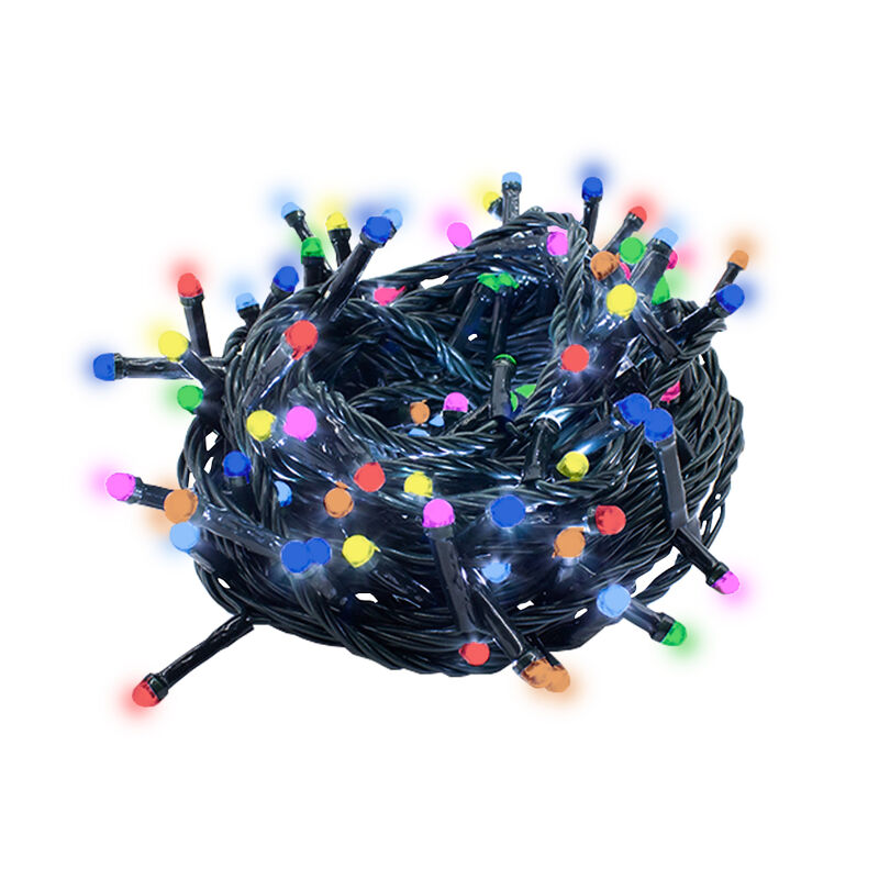 Serie Navide&ntilde;a 100 Luces Led Tipo Lupa Luz Mult... image number null