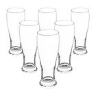 Set De 6 Vasos Cerveceros De Cristal Transparentes - 460 Ml
