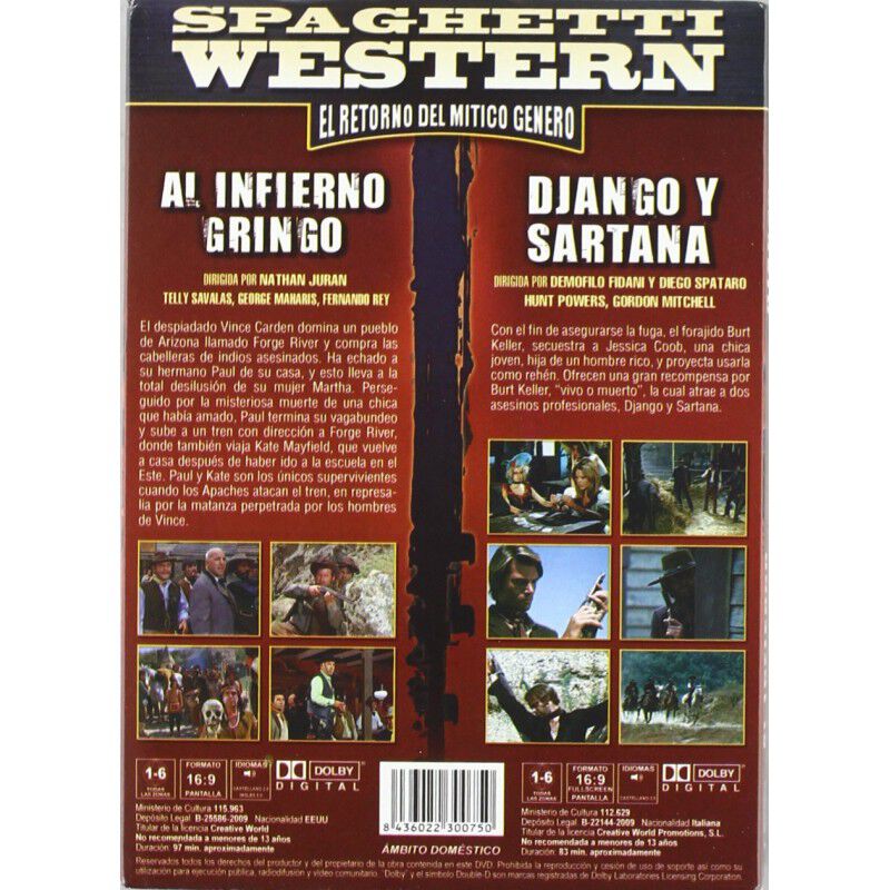 Paquete De Spaghetti Western (vol. 2) [dvd] image number null