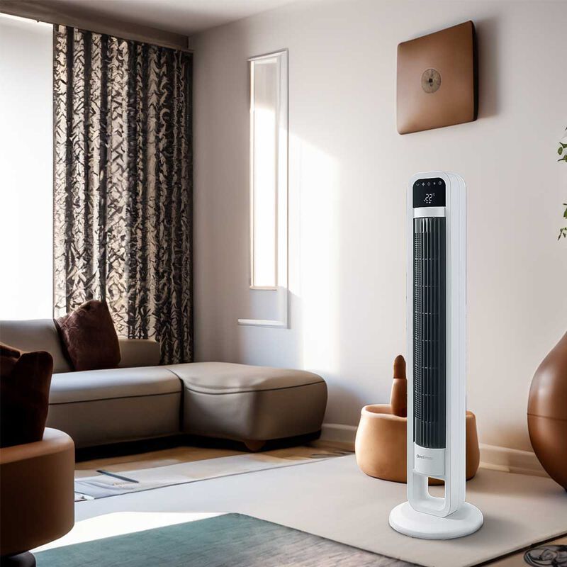 Omnibreeze Ventilador De Torre Funciona Con Ale... image number null