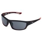 Gafas De Sol Deportivas Ironman 1902 Wrap-around Para Hombre, Color Negro