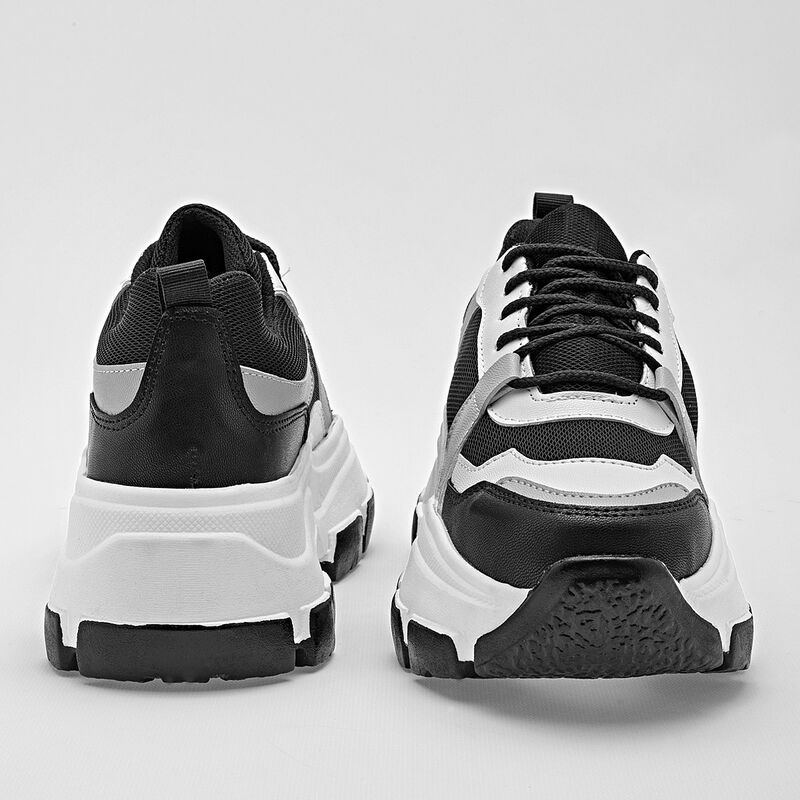 Mimar Tenis urbano para mujer blanco negro gris image number null