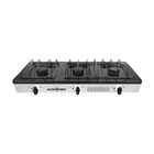 Parrilla de Gas Alfamex 3 Quemadores Blanca 611