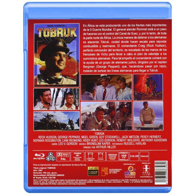 Tobruk (blu-ray) image number null