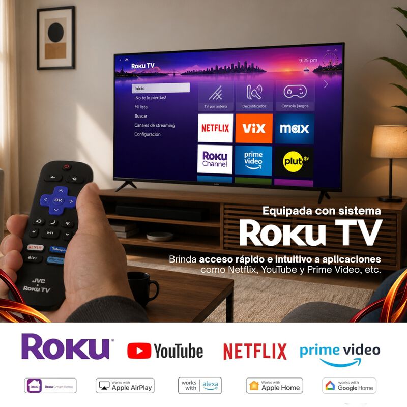 Pantalla Jvc  Smart Tv 43 Pulgadas Full Hd Led ... image number null