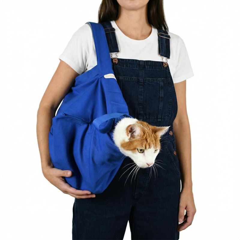Transport&iacute;n Para Gatos Cat-in-the-bag Xl Azul C... image number null