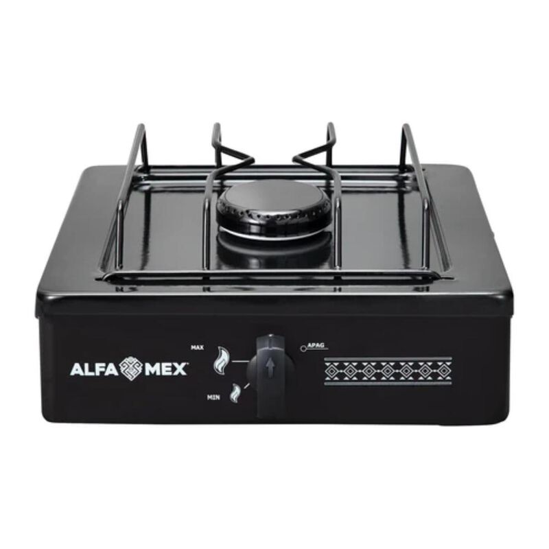 Parrilla de Gas Alfamex 1 Quemador Negra 603 image number null